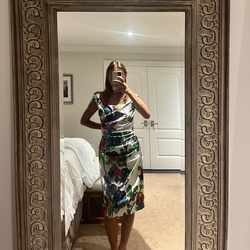Suzi Chin for Maggy Boutique Floral Dress